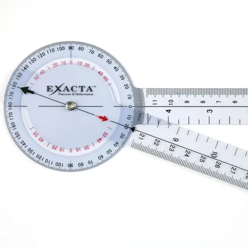 Goniometer 360 grader, 30 cm