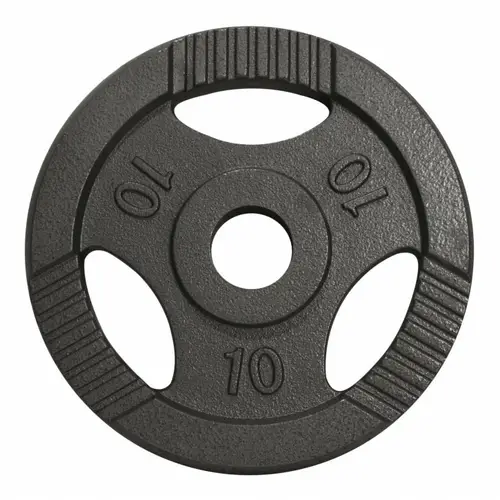 Vægtskive-sæt støbejern (50 mm) grip 2 x 10 kg (2. sortering)