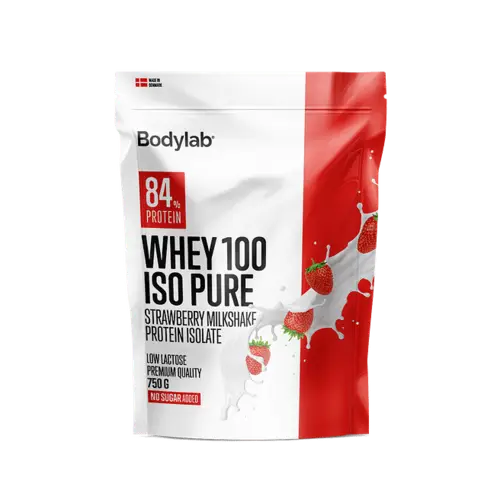 Bodylab Whey 100 ISO Pure (750 g) - Strawberry Milkshake