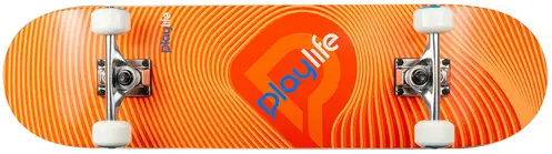 Playlife Illusion Orange Skateboard