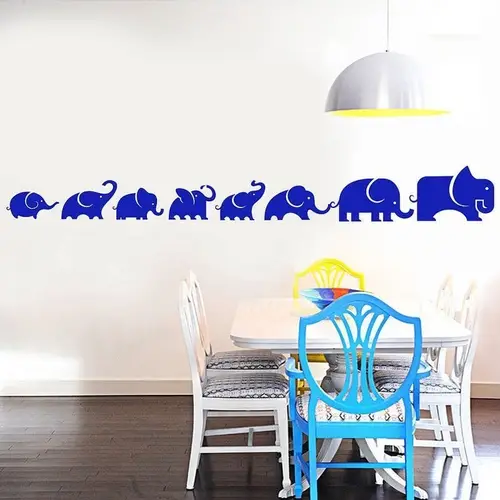 Elefant Familie - Wallsticker