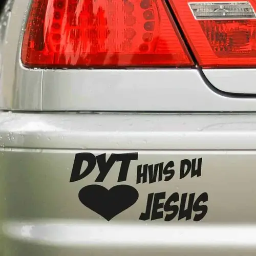 Dyt Jesus - Wallsticker