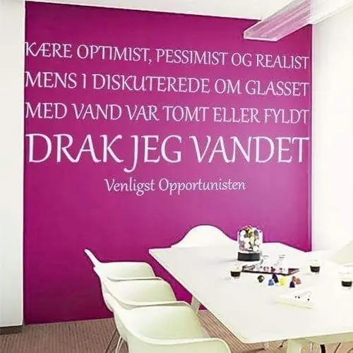 Opportunisten - Wallsticker