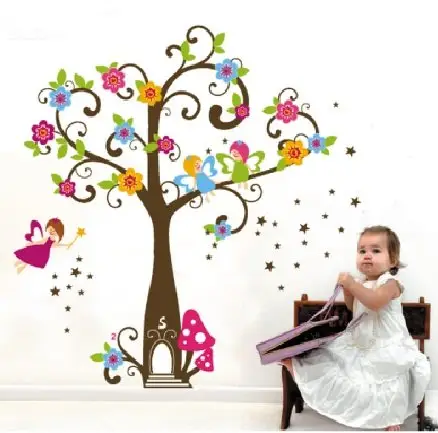 Feernes træ - Wallsticker