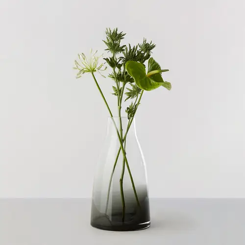 Flower Vase no. 3 - Smoked grey