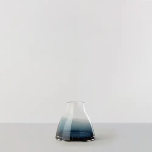 Flower Vase no. 1 - Indigo blue