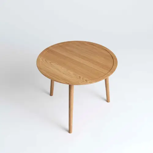 Dodona Coffee Table Ø 60, olieret egetræ