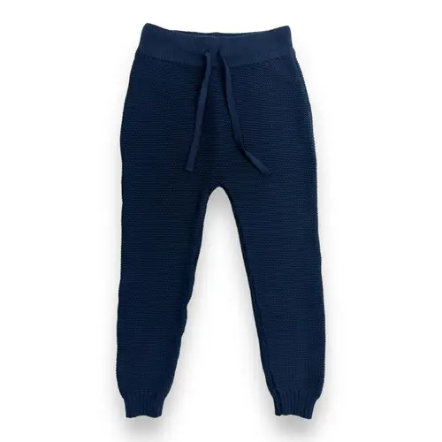 Striped Cherry Knit Pants - Dark blue / 9-12m - 80cm