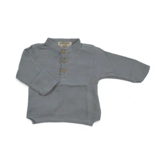 Stormi shirt - Grey - Grey / 1-3m - 62cm