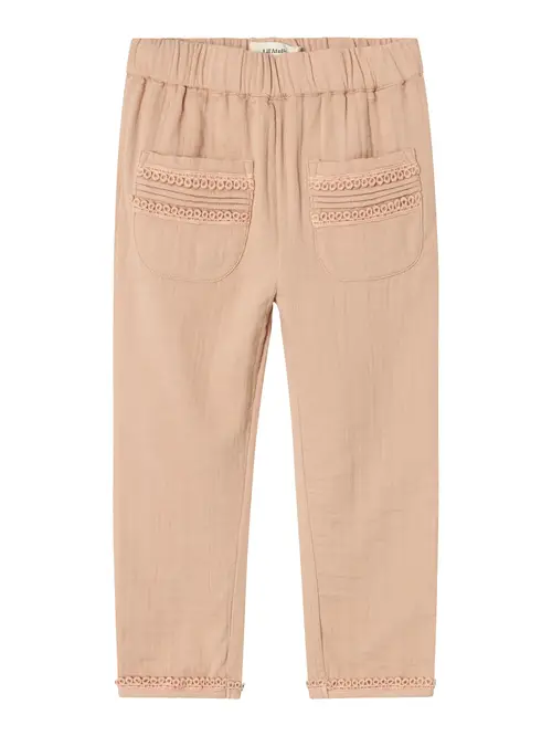 Lil Atelier Salene Pants - Rugby Tan - 92 cm