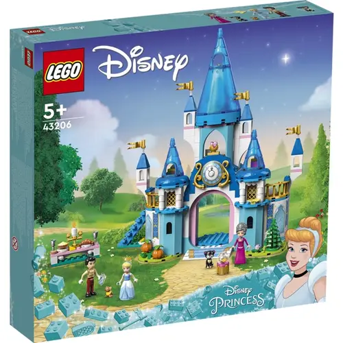 Askepot og prinsens slot - 43206 - LEGO Disney