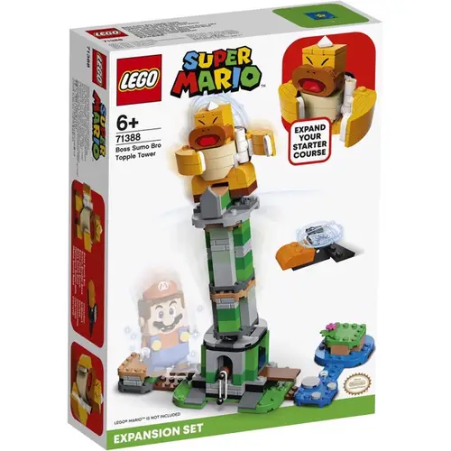 Sumo Bro-bossens væltetårn  -  udvidelsessæt - 71388 - LEGO Super Mario