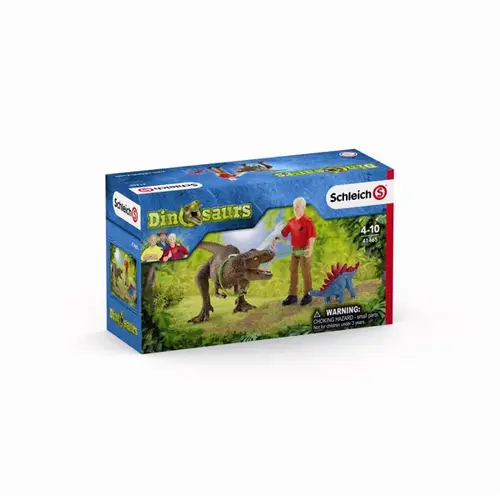 Tyrannosaurus Rex attack - Schleich