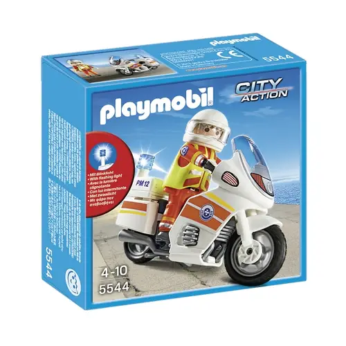 Redningsmotorcykel- 5544 - PLAYMOBIL City Action