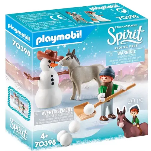 Snesjov med Snips & Hr. Gulerod - PLAYMOBIL Spirit