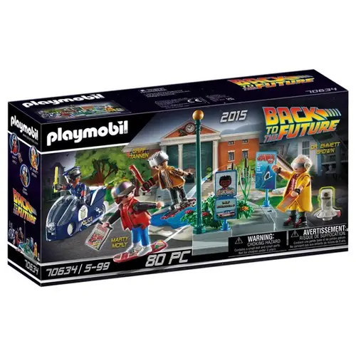 Back to the Future Part II Hoverboard Jagt - PL70634 - PLAYMOBIL Back to the future