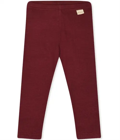 Petit Piao Leggings Dark Cherry