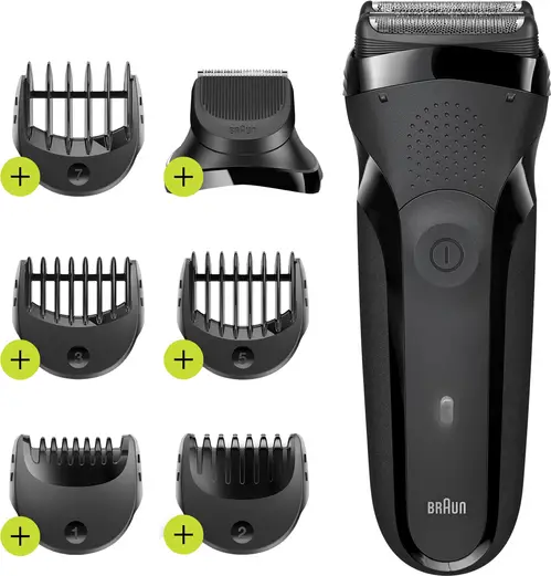 Braun Series 3 Shave&Style elektrisk barbermaskine og trimmer 300BT