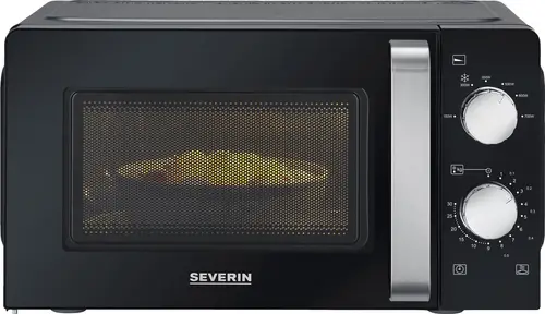 Severin Mikroovn 17 liter 700 watt Sort