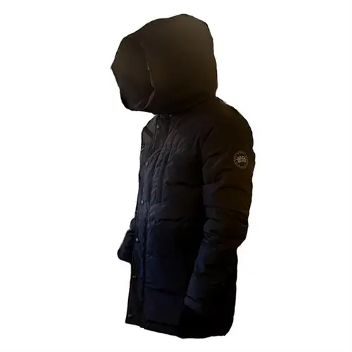 Canada Goose Mens Carson Parka - Black Label, Black