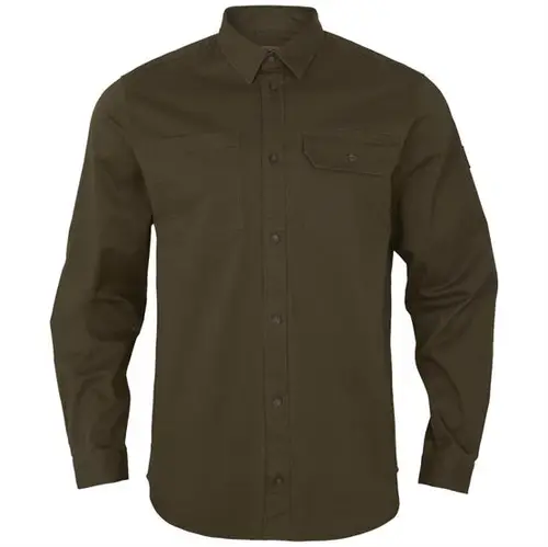 Härkila Trym L/S Shirt Mens, Willow Green