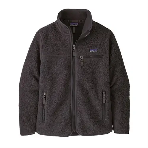 Patagonia Womens Retro Pile Jacket, Ink Black