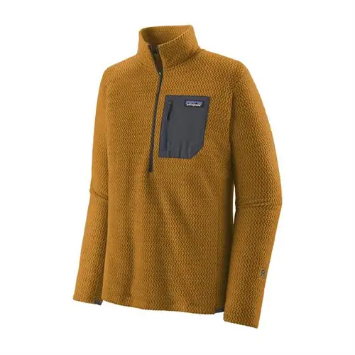 Patagonia Mens R1 Air Zip Neck, Raptor Brown