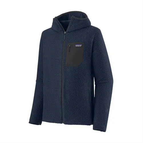 Patagonia Mens R1 Air Full-Zip Hoody, New Navy