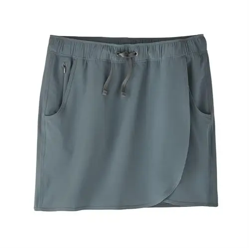 Patagonia Womens Fleetwith Skort, Plume Grey