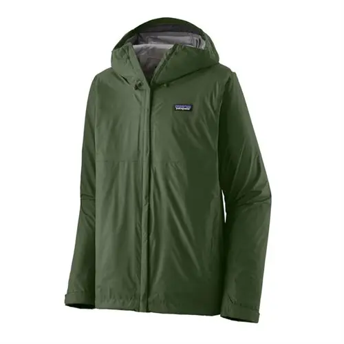 Patagonia Mens Torrentshell 3L Rain Jacket, Torrey Pine Green