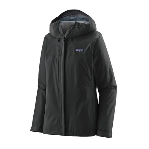 Patagonia Womens Torrentshell 3L Rain Jacket, Black