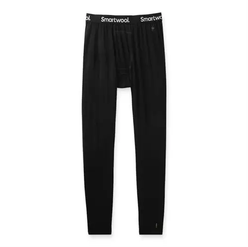 Smartwool Mens All-Season Merino Base Layer Bottom, Black