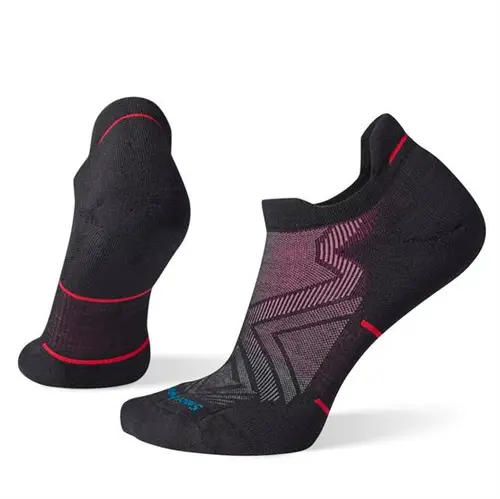 Smartwool W Run Targeted Cushion Low Ankle Socks, Black