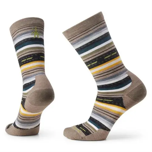 Smartwool Everyday Margarita Crew Socks, Fossil