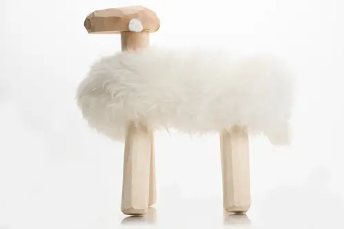 Charm - Mellem Får Håndlavet Med Ægte Sheepskin