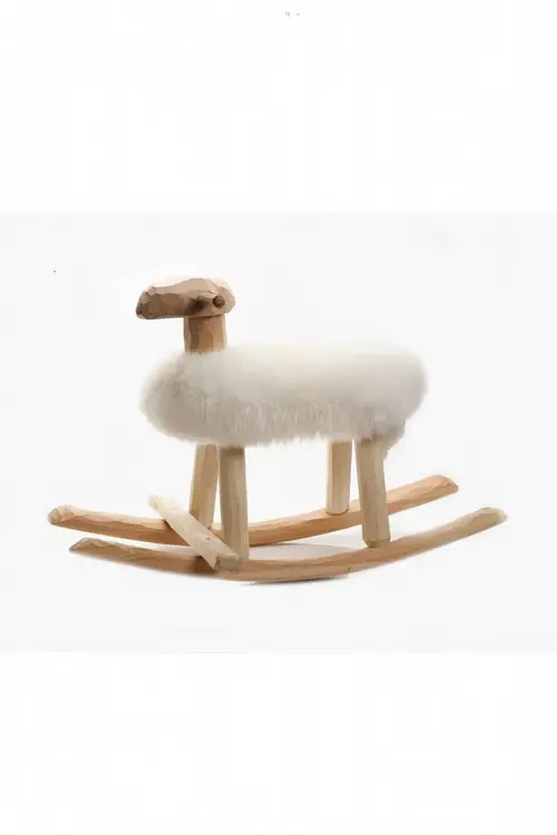 Charm - Rokkefår Med Ægte Sheepskin