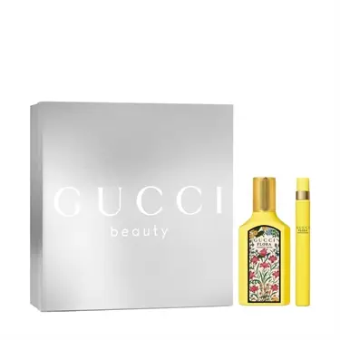 Gucci Flora Gorgeous Orchid Eau De Parfum 50 ml + Taske Spray 10 ml Gavesæt