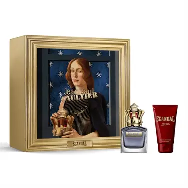 Jean Paul Gaultier Scandal Pour Homme Eau De Toilette 50 ml + Perfumed Shower Gel 75 ml Gavesæt