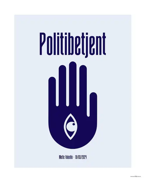 Jobplakat, Politibetjent