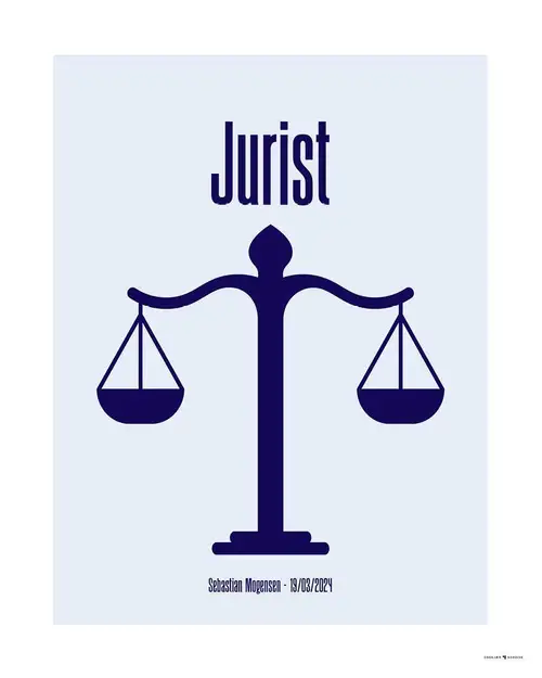 Jobplakat, Jurist