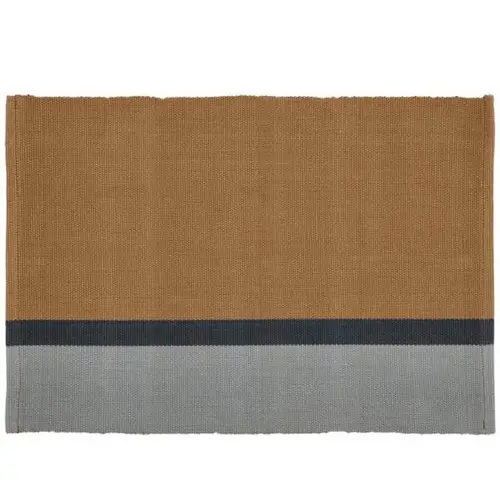 Södahl organic Impression dækkeserviet 33 x 48 cm - Warm Taupe