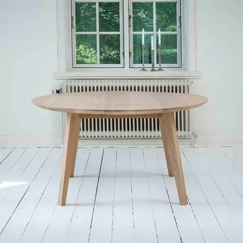 Wood Zone WZ.13 spisebord rundt - Ø120 natur