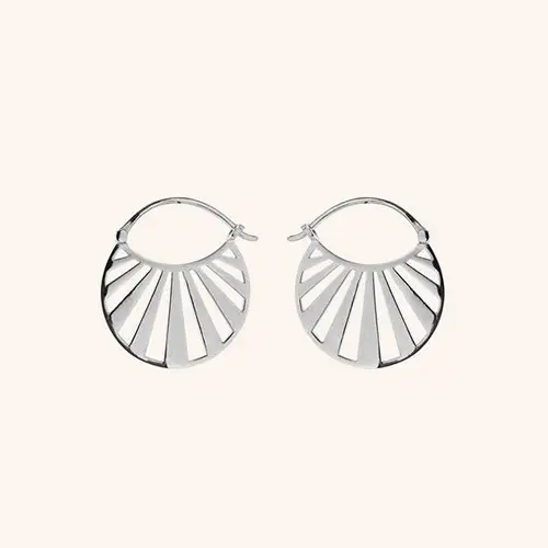 Pernille Corydon Misty light earrings - Sølv