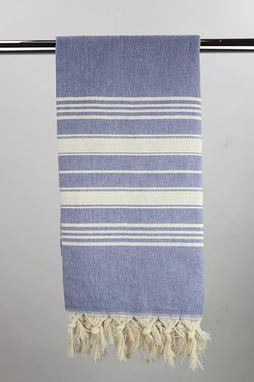 Hamam multistripe Blå - 50*100cm