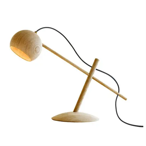 Brdr. Krüger Lune Bordlampe Waxed Oiled Oak