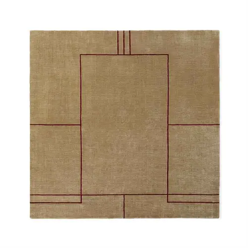 Andtradition Cruise AP11-AP12 Tæppe Bombay Golden Brown AP11: 240x240 cm