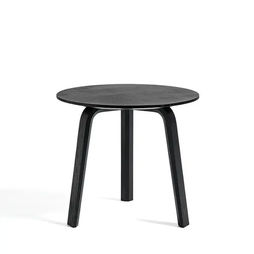 HAY Bella Coffee Ø45 x H39 Black WB Lacquered Oak