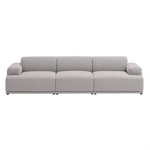 Muuto Muuto Connect Soft Modular 3 pers. sofa, konfiguration 1 - Clay 12