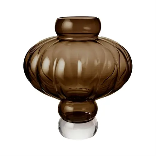 Louise Roe Balloon Vase 03 Ø35 Smoke