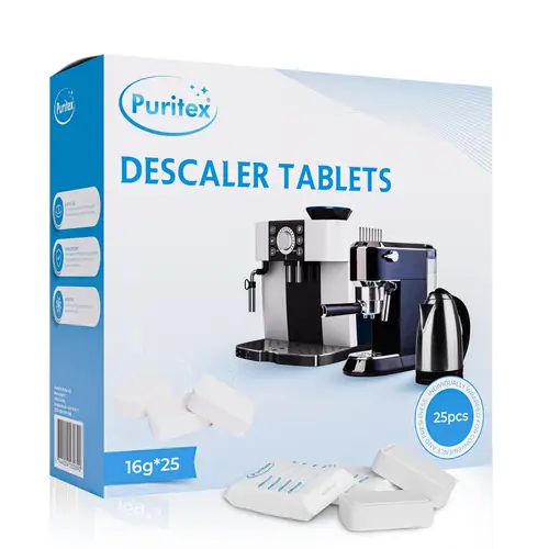 Puritex Afkalkningstabletter til Kaffe- og Espressomaskiner 25 stk. - 25 stk.